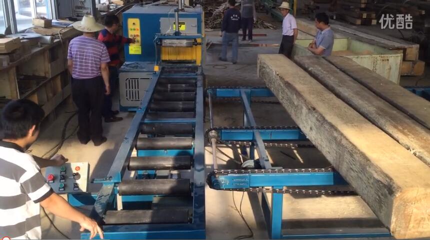 多片鋸 大型方料多片鋸 自動進料方木多片鋸 正啟機械廠