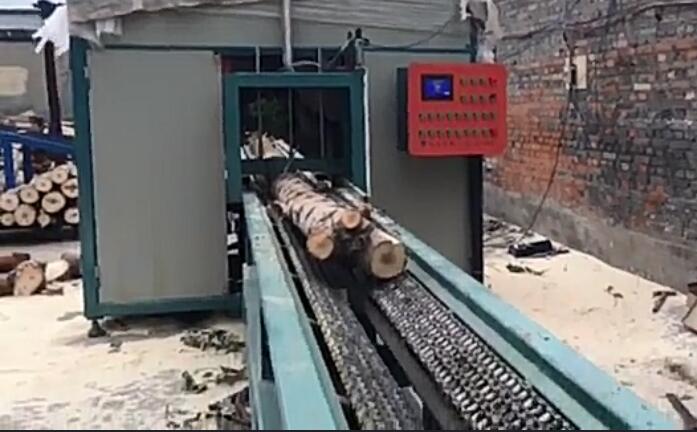 全自動截斷機、全自動截木機工作視頻