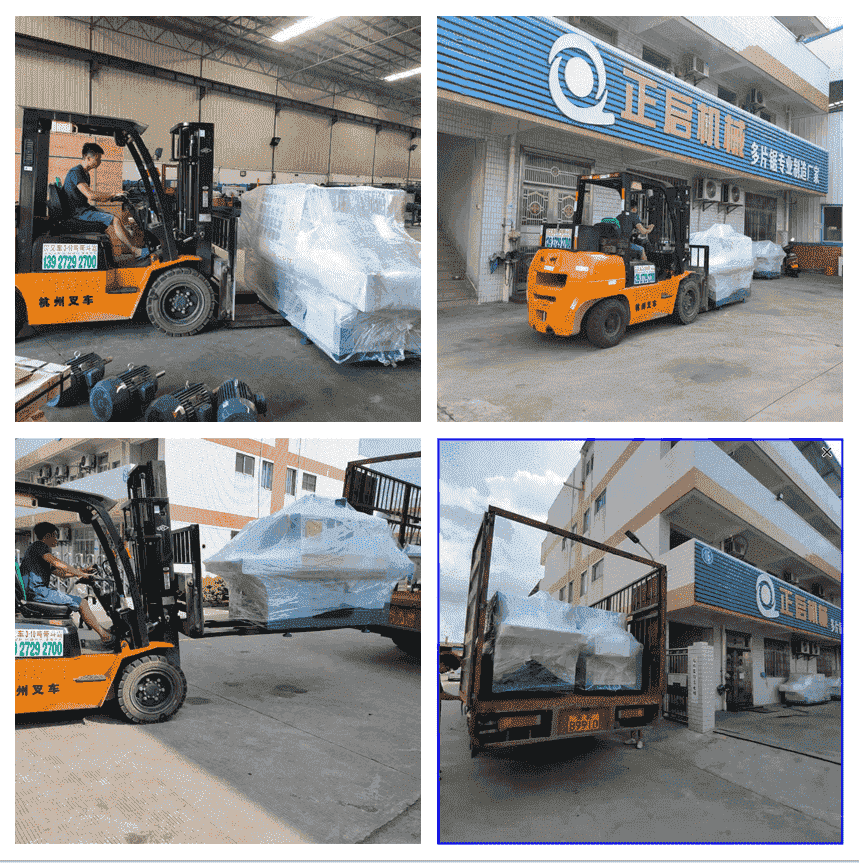 2021年7月6日發(fā)往貴州黔西南州-ZQ300型圓木多片鋸、ZQ150型方木多片鋸、原木自動(dòng)出料架