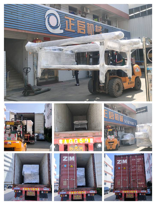 2022年5月17日發(fā)非洲裝柜（5號(hào)柜）-圓木堆料架1個(gè)、ZQ400圓木多片鋸1臺(tái)