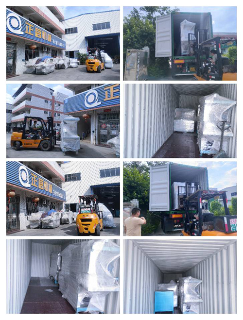 2022年9月28日裝柜發(fā)巴拿馬-ZQ200方木多片鋸2臺、幾方面方木進料架2個、方木出料架2個