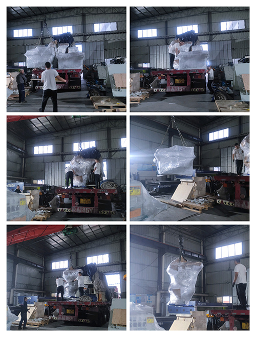 2023年4月2日發(fā)河南鄭州-釘托盤機器人1臺、平面工作臺一個