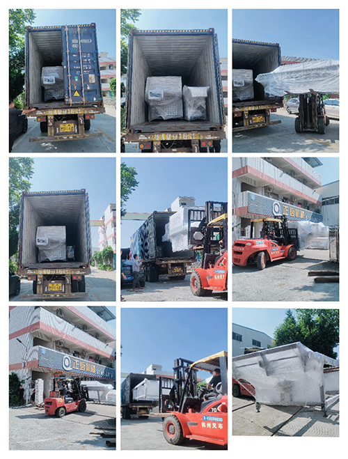 2023年10月12日發(fā)捷克裝柜 2號柜-ZQ350圓木多片鋸、圓木堆料架1個、縱向傳送架