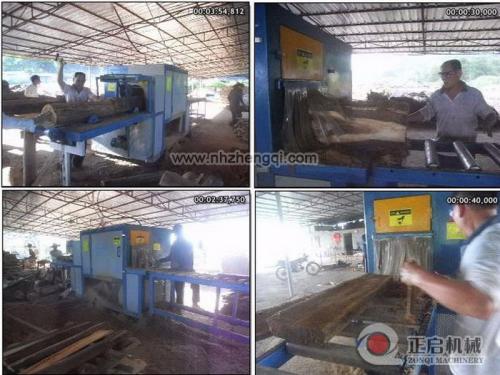 海南島-瓊中縣-鋸硬雜木35機(jī)現(xiàn)場加工