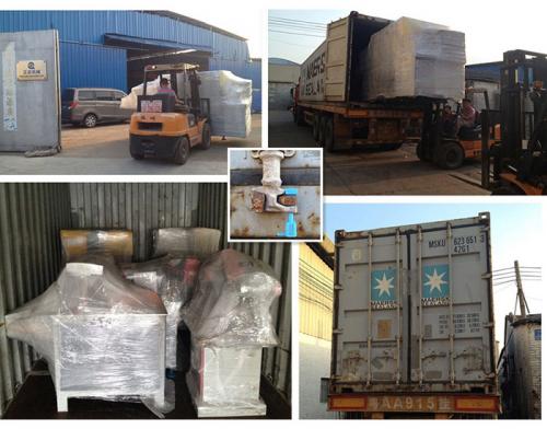 2014年9月28日原木多片鋸40型方木多片鋸150型---發(fā)貨到巴拿馬